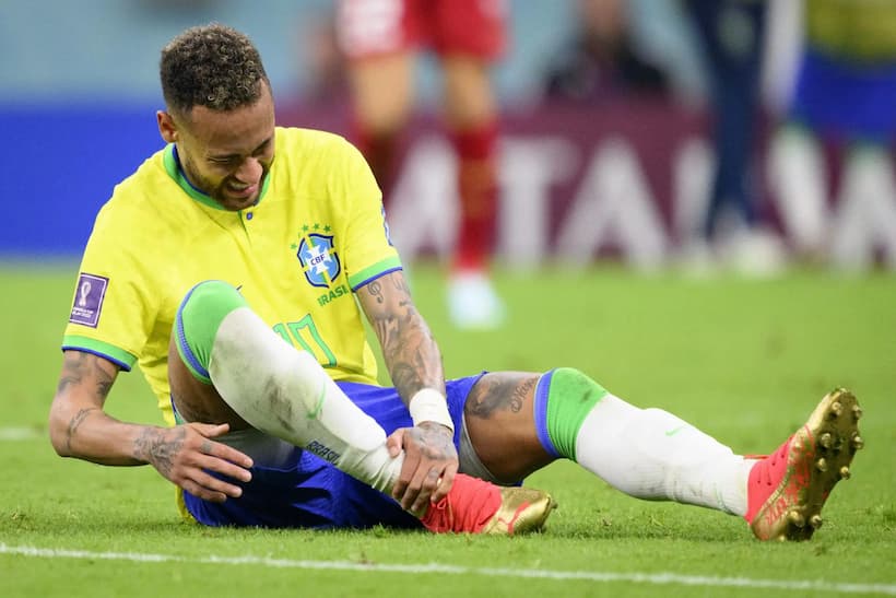 Qatar 2022: Por lesiones Neymar y Danilo no podrán jugar en la fase de grupos
