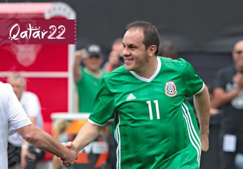 “Dos pases a gol y me salgo”: Pide Cuauhtémoc Blanco minutos en partido contra Arabia Saudita