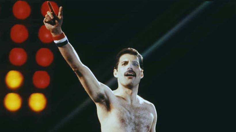 Freddie Mercury, se cumplen hoy 31 años de su muerte