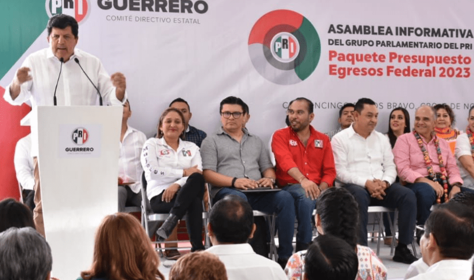 Comienza reestructuración el PRI en Guerrero; “vemos hambre e inseguridad”