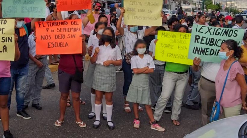 Buscan prohibir que niños acudan a manifestaciones en Guerrero