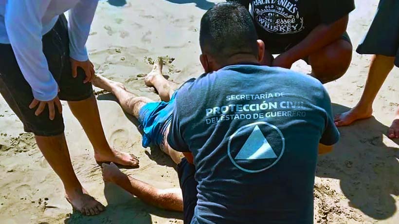 Se ahoga turista de CDMX en playa Bonfil de Acapulco