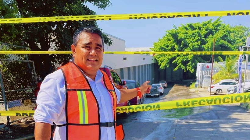 Cierra Ramiro Solorio una calle en Farallón de Acapulco