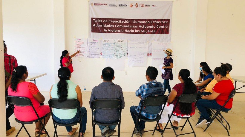 Acuerdan comunidades de San Luis Acatlán prevenir violencia de género