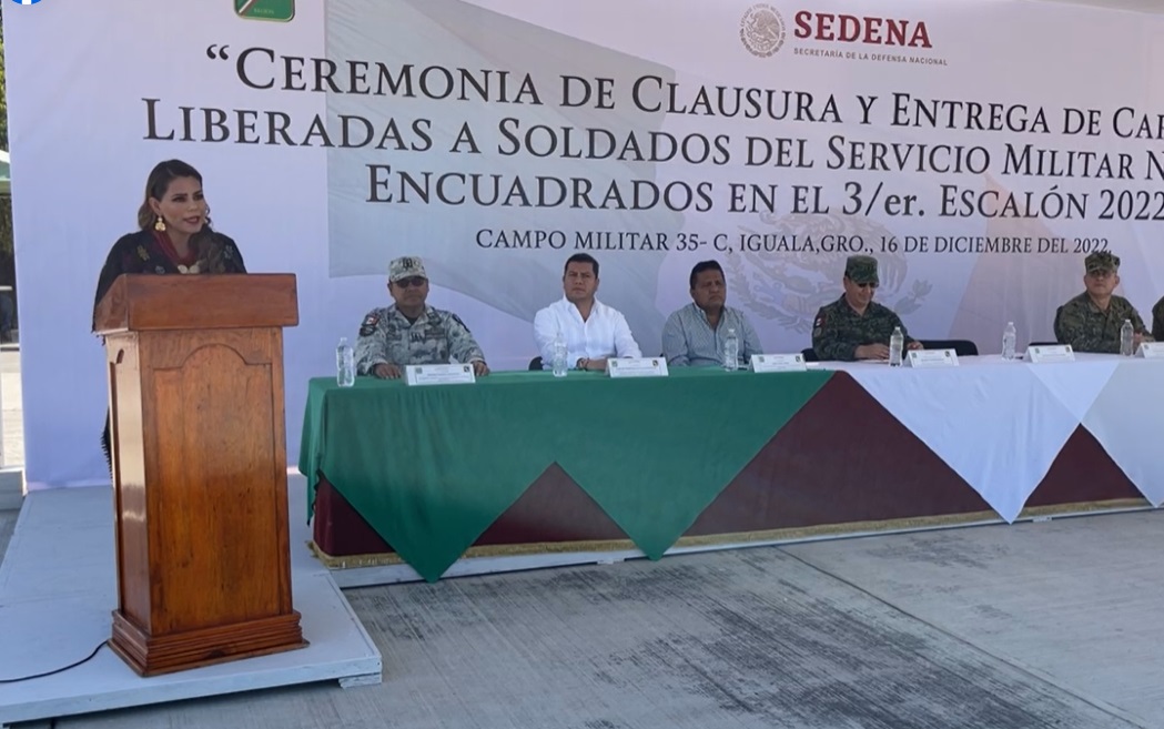 Seguiremos trabajando con las Fuerzas Armadas por la construcción de paz: Evelyn Salgado