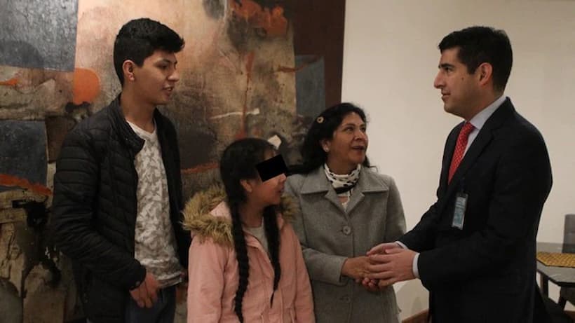 Llega a México por asilo político familia del ex presidente de Perú, Pedro Castillo