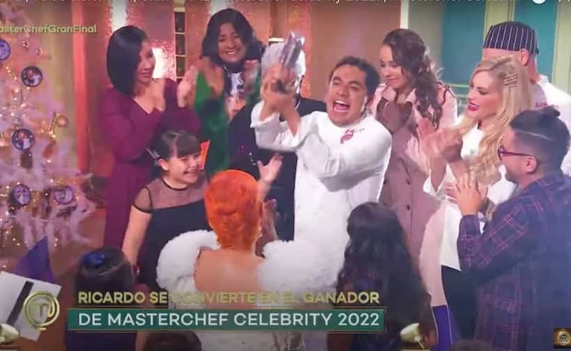 Triunfó la Loba: Gana Ricardo Peralta la final de MasterChef Celebrity 2022