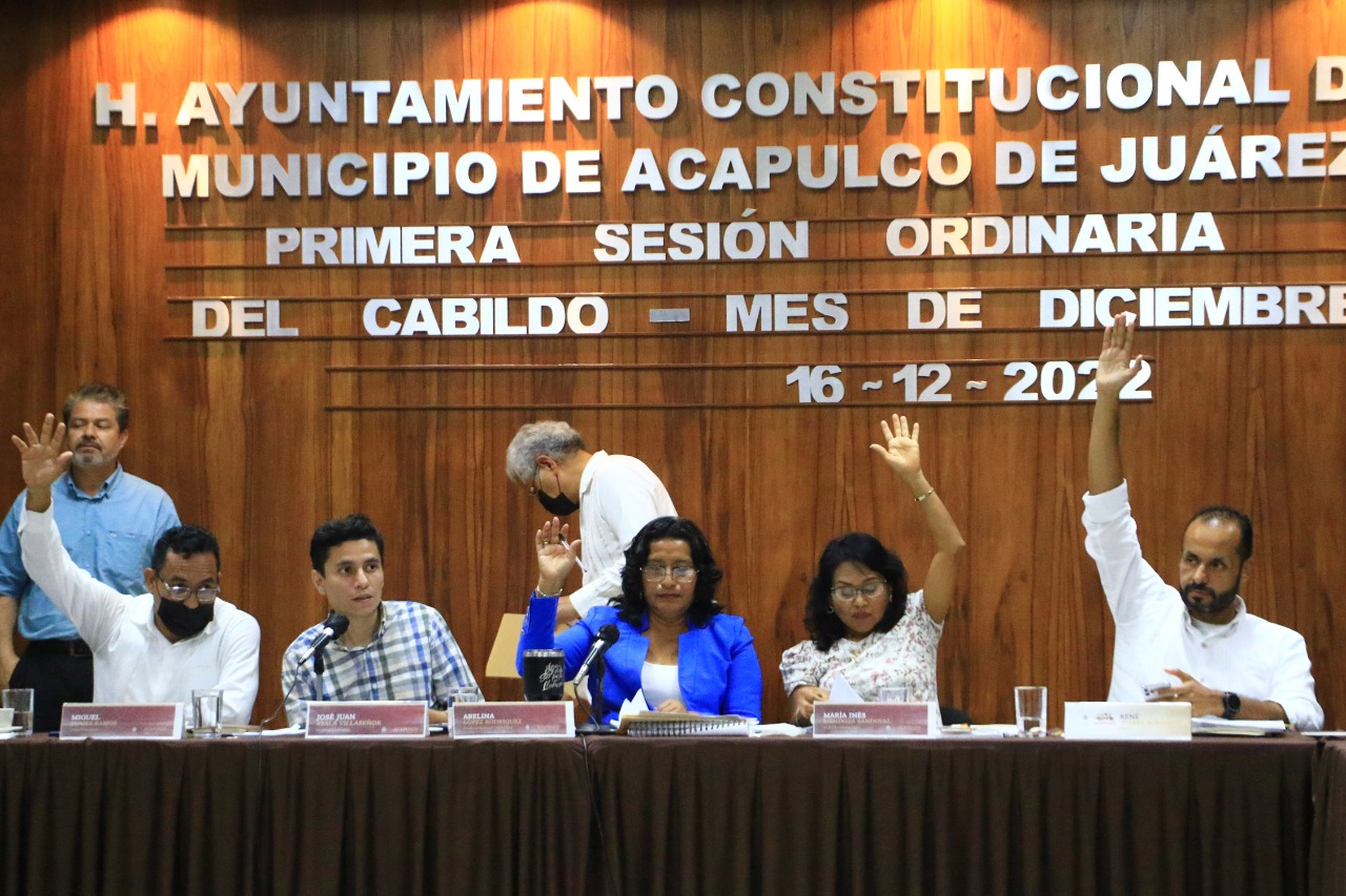 Abelina López informa incidencias en materia de orden público