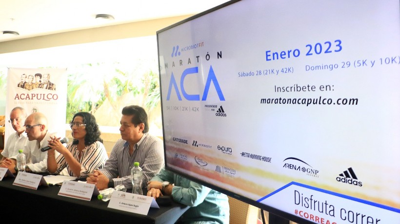 Anuncia Abelina López maratón internacional en Acapulco