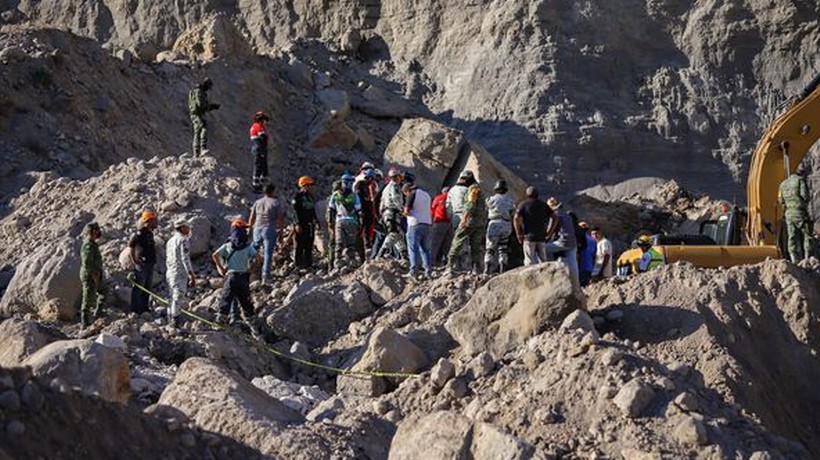 Recuperan cadáver de derrumbe en mina de Taxco, Guerrero