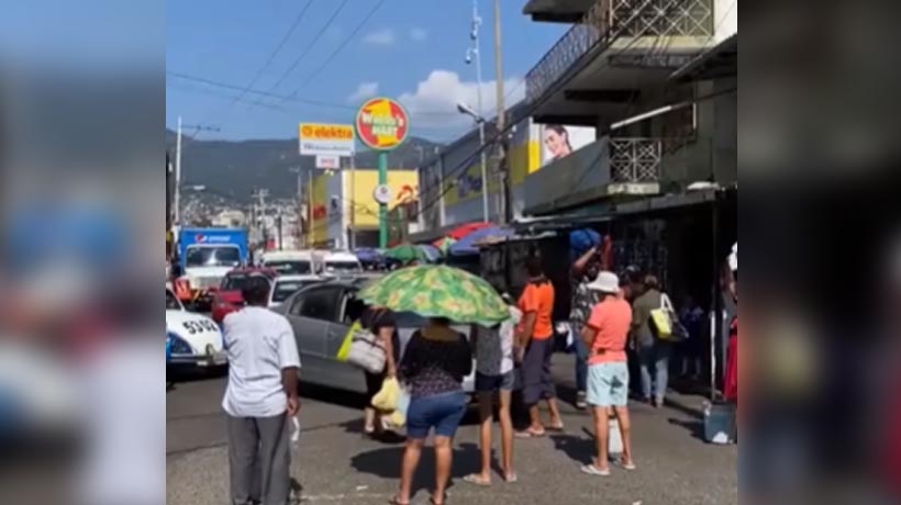 Vuelven a protestar por falta de agua en el Centro de Acapulco