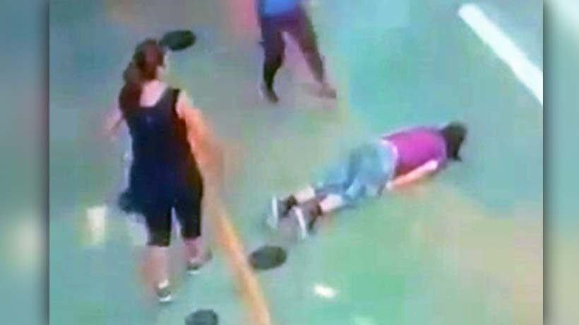 VIDEO: Sufre mujer muerte súbita mientras se ejercitaba en gimnasio