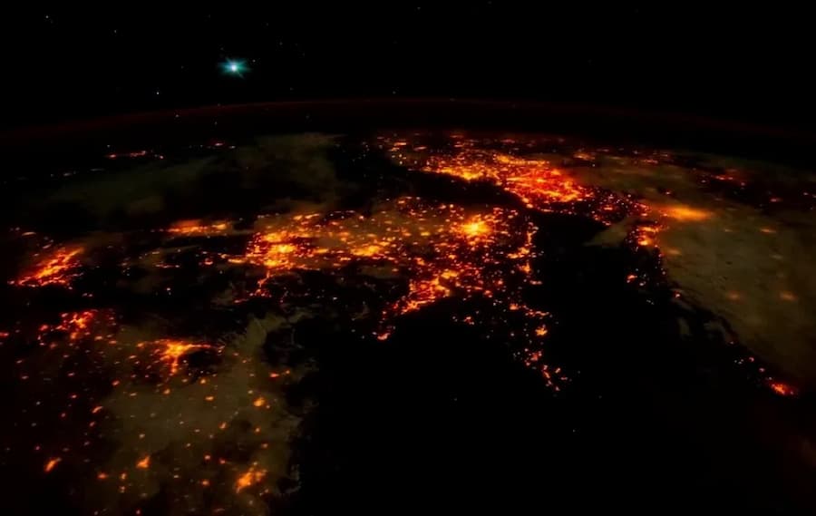 Así luce México desde la estación espacial de la NASA