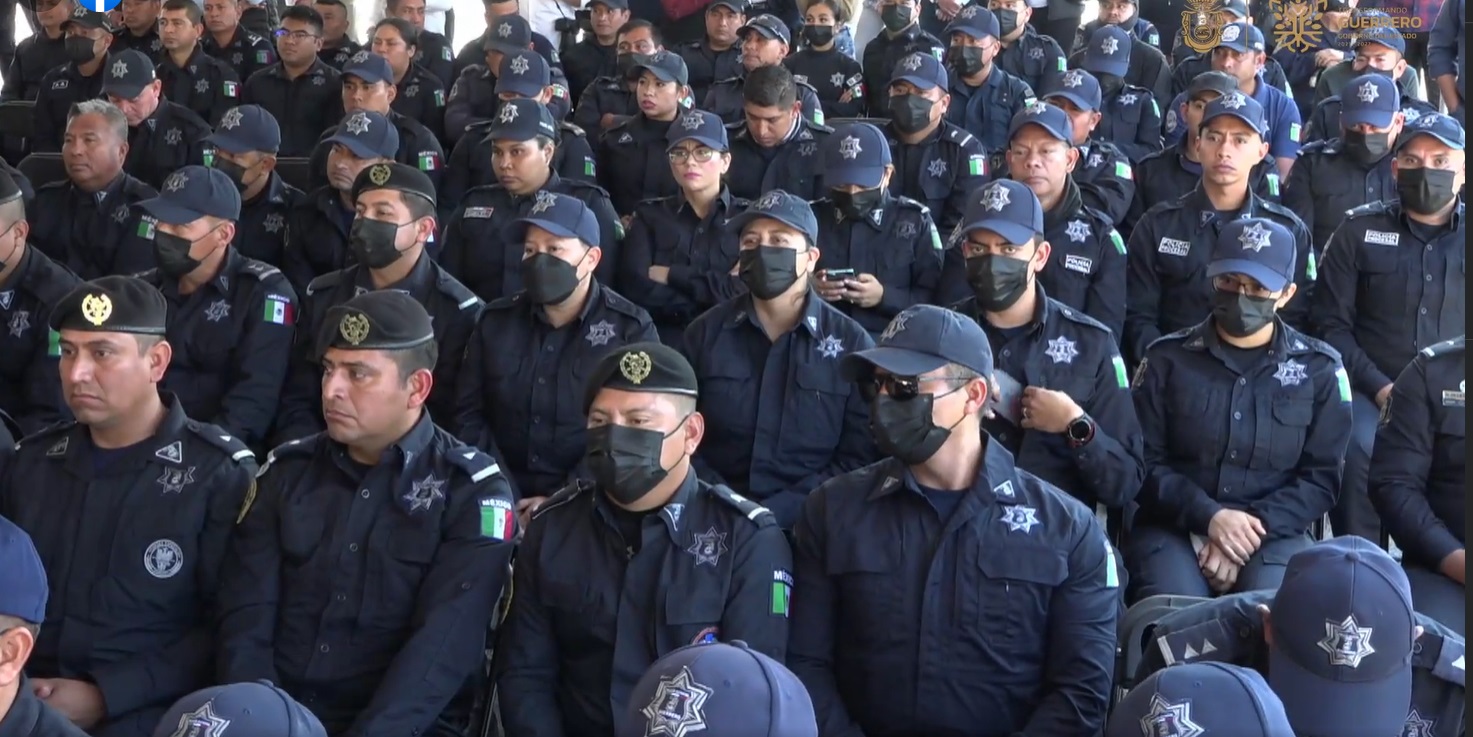 SSP Guerrero rinde homenaje póstumo a policía  caído en cumplimiento de su deber