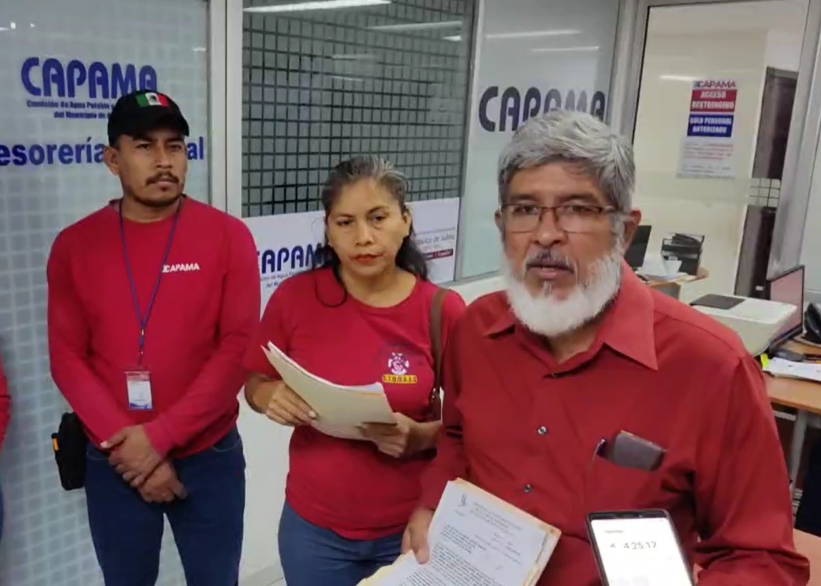 Denuncia Sindicato Independiente de la CAPAMA retención de salarios