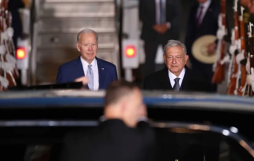 No se tocó el tema de Ovidio Guzmán durante recepción de Biden en el AIFA: AMLO