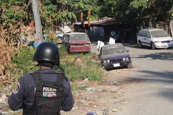 Ultiman a un hombre en la colonia Jardín Azteca de Acapulco