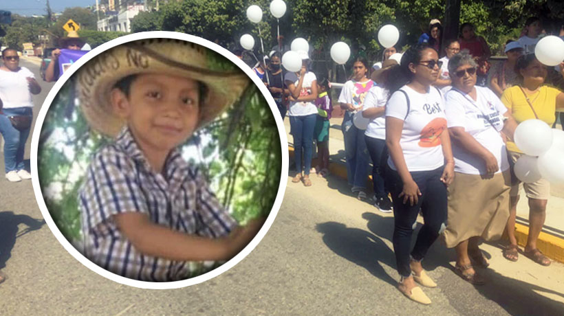 Despiden en Guerrero a Byron, niño asesinado por su padrastro en NL
