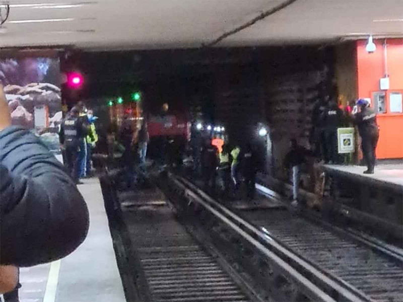 Por choque suspenden servicio de la Línea 3 del metro en CDMX