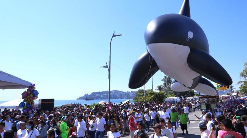 Desfile de globos gigantes se hará cada año en Acapulco: Evelyn Salgado