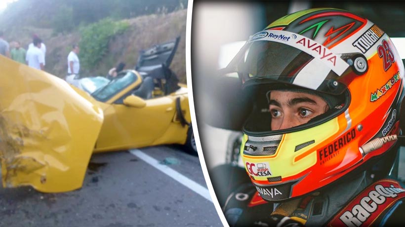 Muere piloto mexicano de NASCAR en accidente; tenía 17 años