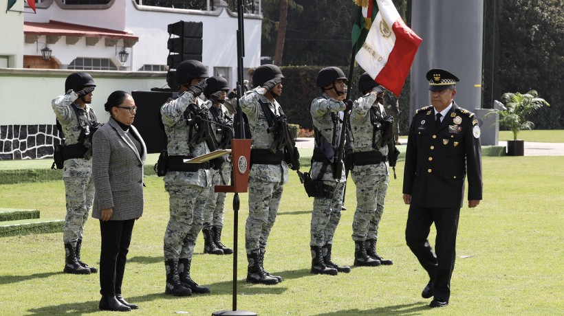 Toma protesta David Córdova como comandante de la Guardia Nacional
