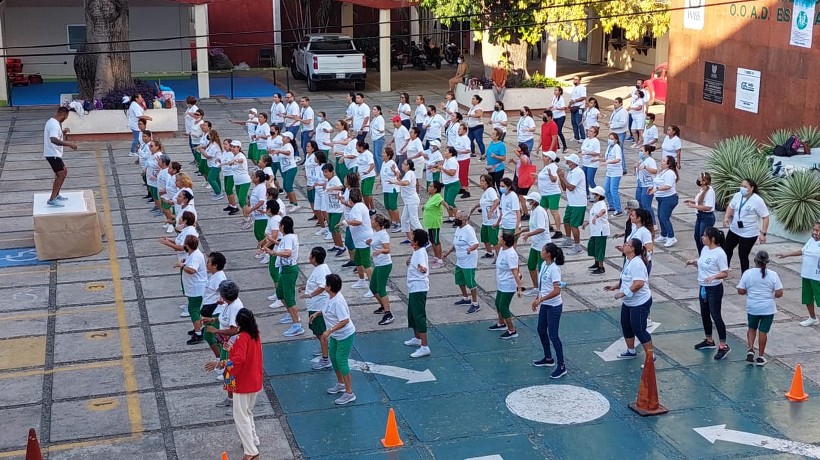 Participa IMSS Guerrero en activación física simultánea a nivel nacional