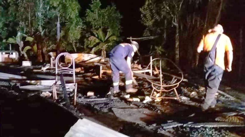 Se incendia casa en Atoyac, Guerrero; hay un desaparecido