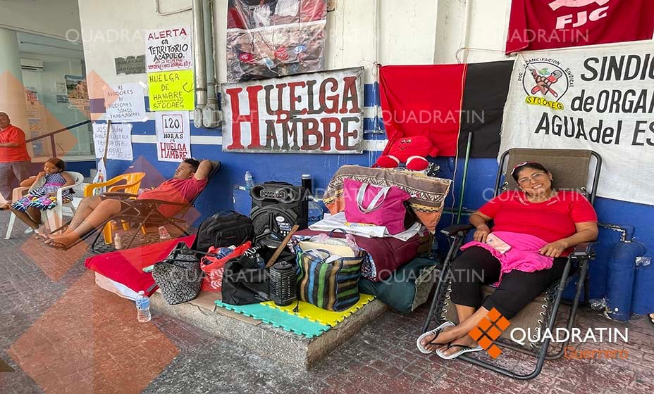Trabajadores de CAPAMA llevan 5 días en Huelga de Hambre