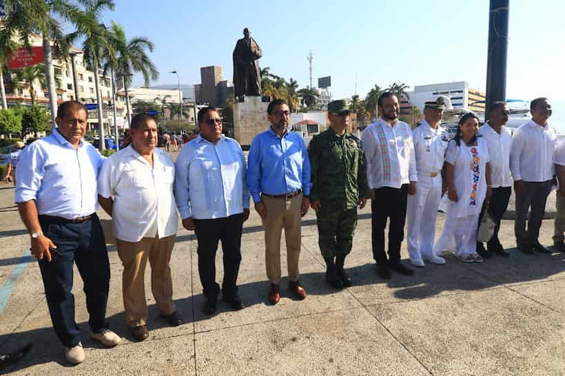 Conmemoran autoridades de Acapulco el 106 Aniversario de la Constitución Mexicana