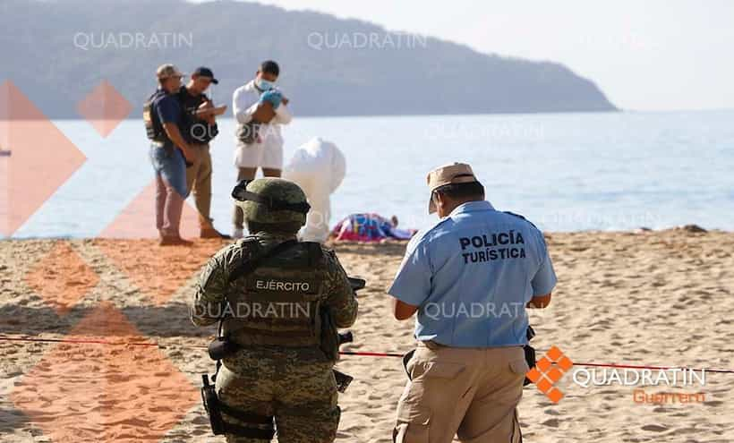 Expulsa mar un cuerpo en playa Papagayo de Acapulco