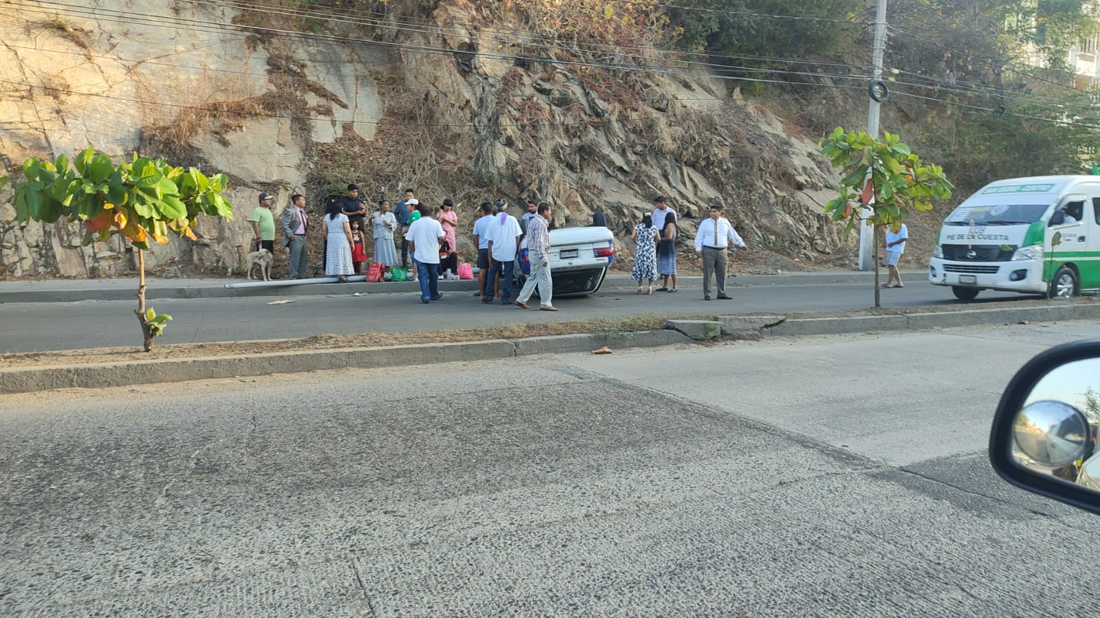 Accidente vehicular en Acapulco deja como saldo 4 lesionados