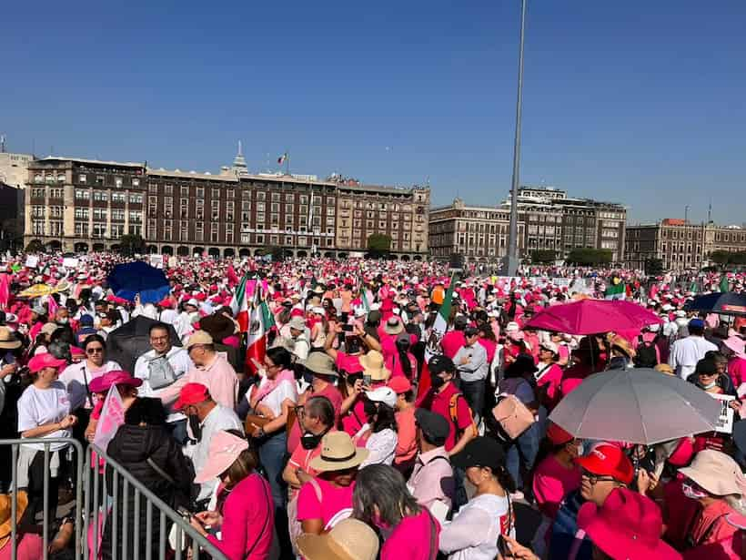 Marcharán miles de personas en CDMX en defensa del INE