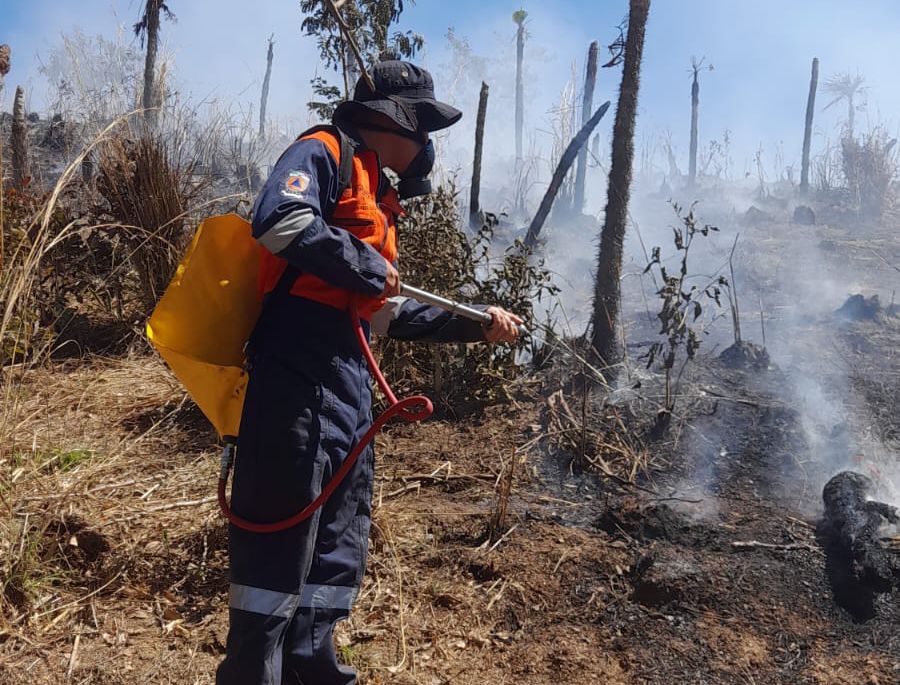 Activan alerta permanente en Chilpancingo por incendios forestales