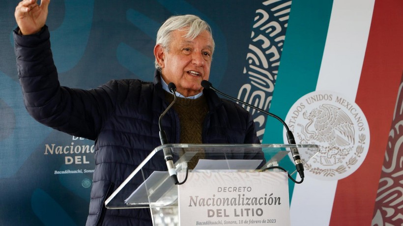 Nacionaliza AMLO el litio; “no lo podrán explotar ni China ni EU”