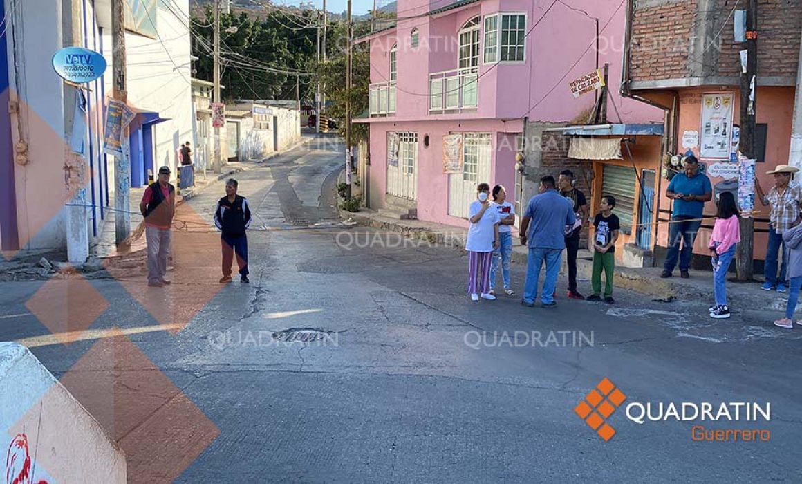 Por falta de agua bloquean calles de Chilpancingo