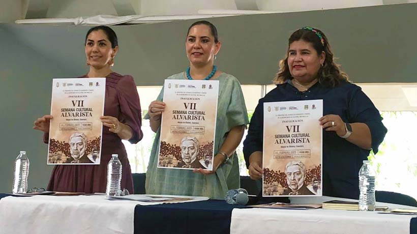 Presentan programa de Semana Cultural Alvarista de Atoyac, Guerrero