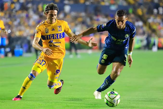 En el volcán hubo una pelea entre aficionados de América y Tigres