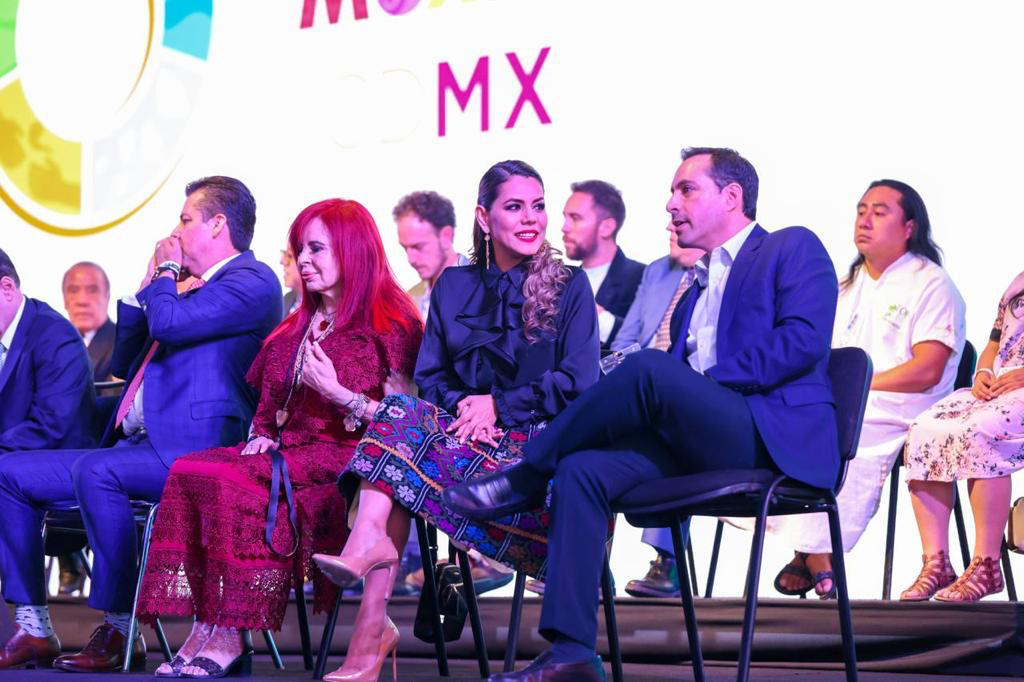 Asiste Evelyn Salgado a la inauguración del Tianguis Turístico 2023