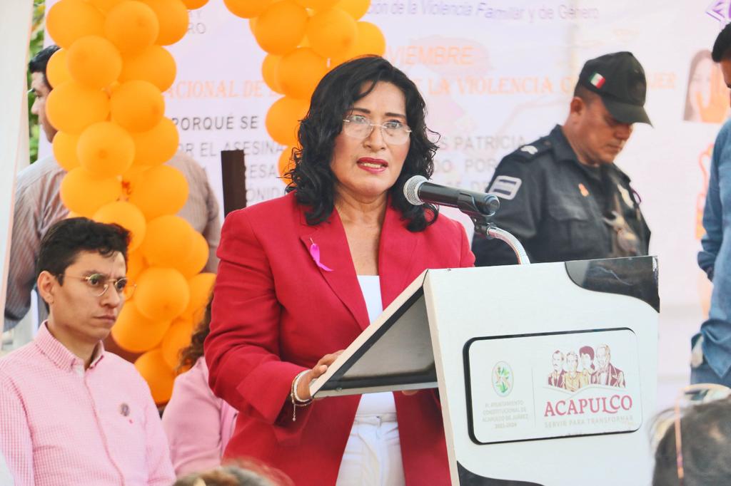 Gobierno de Acapulco trabaja para eliminar alerta de género: Abelina López