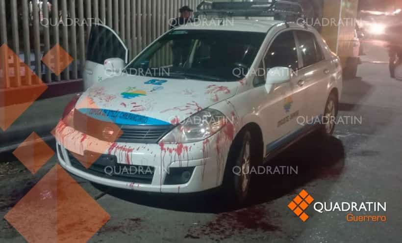 Logra taxista baleado conducir hasta hospital de Chilpancingo