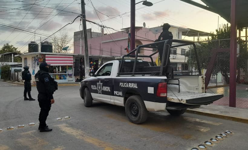 Realizan policías recorridos en zona rural de Acapulco para inhibir delitos