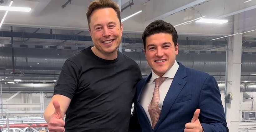 Afirma Samuel García que pedirá a Elon Musk ser padrino de su hija Mariel