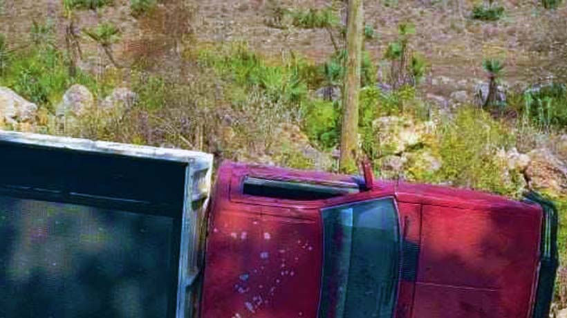 Deja tres muertos accidente en Zitlala, Guerrero