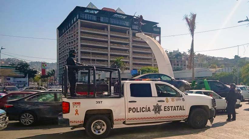 Resguardan Acapulco 500 agentes estatales por fin de semana largo