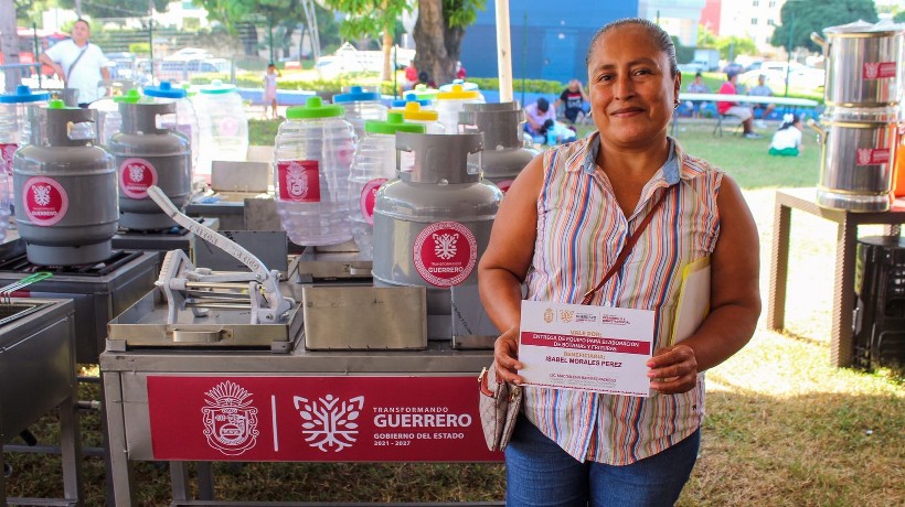 Suman en Guerrero más de mil apoyos a jefas de familia emprendedoras