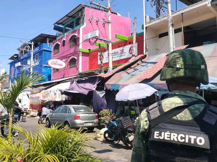 Ataque armado deja dos heridos en el Mercado Central de Acapulco