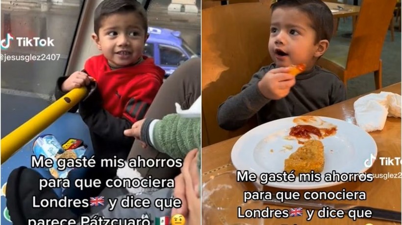 VIDEO: Niño halla parecido entre Londres y Pátzcuaro