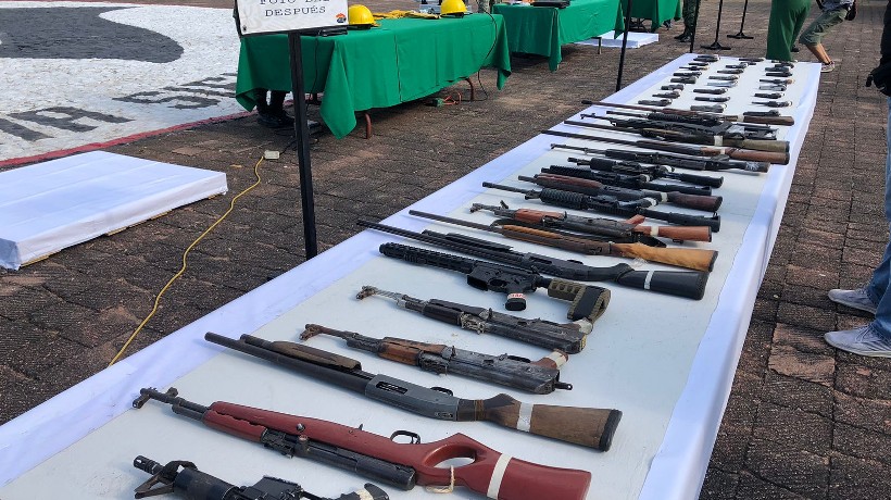El 70% de las armas ilegales en México provienen de EEUU: Sedena
