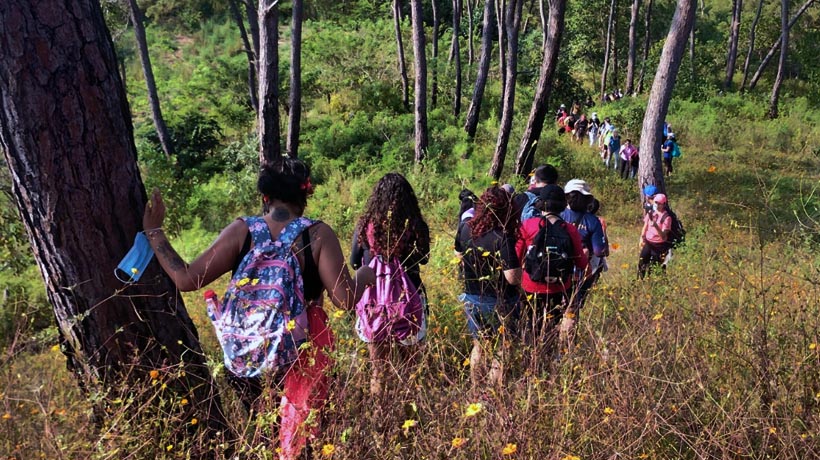Piden senderistas y pobladores promover el ecoturismo en Acapulco